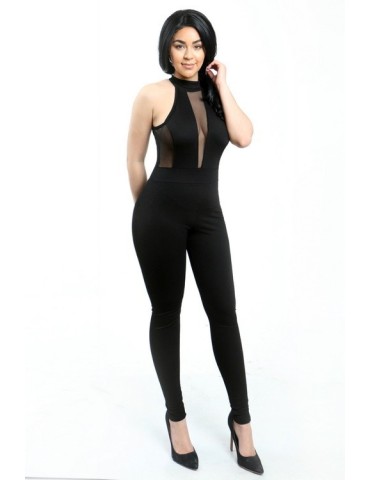 Mesh Jumpsuit