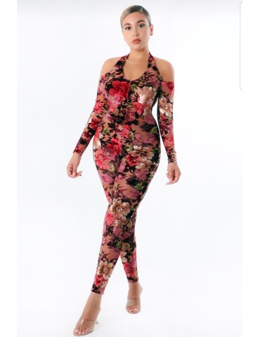 Neckline Jumpsuit